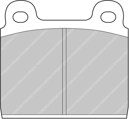 Brake Pad Set, disc brake (FDS11)
