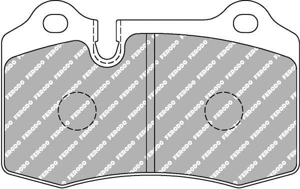Brake Pad Set, disc brake (FCP1348H)