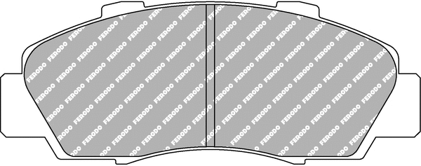 Brake Pad Set, disc brake (FCP905H)