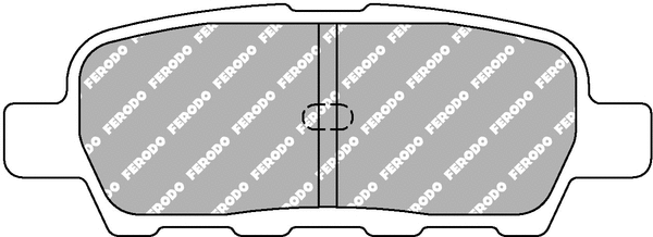 Brake Pad Set, disc brake (FCP1693H)