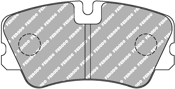 Brake Pad Set, disc brake (FCP1133R)