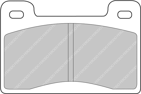 Brake Pad Set, disc brake (FCP461H)