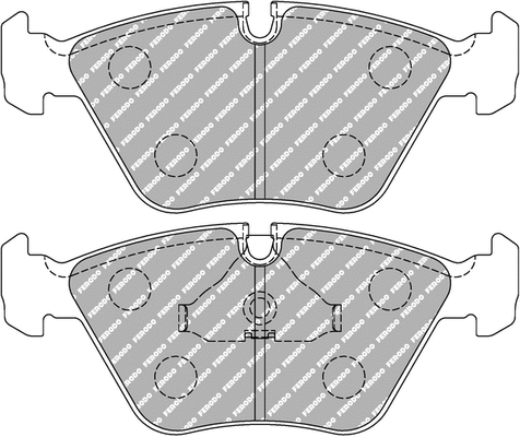 Brake Pad Set, disc brake (FCP779H)