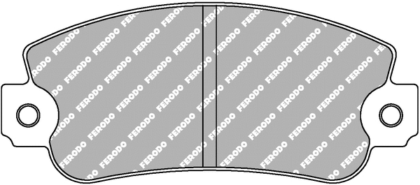 Brake Pad Set, disc brake (FCP360H)
