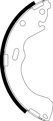 Brake Shoe Set (NS5002)