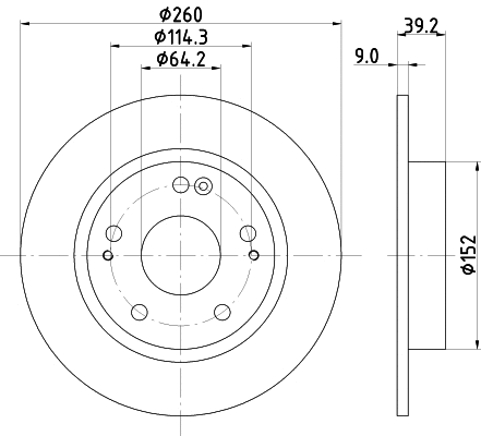 Brake Disc (ND8049K)