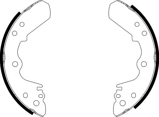 Brake Shoe Set (NS4002)