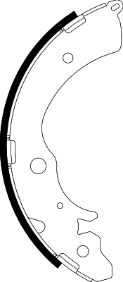 Brake Shoe Set (NS6003)