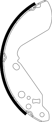 Brake Shoe Set (NS9001)