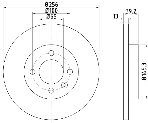 Brake Disc (ND5042)