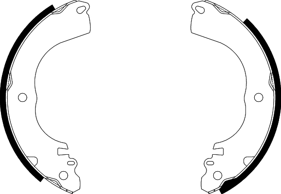 Brake Shoe Set (NS2005)