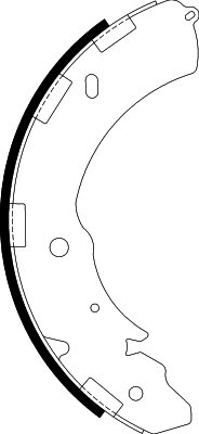 Brake Shoe Set (NS3004)