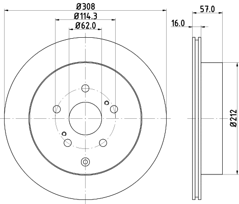 Brake Disc (ND9017K)