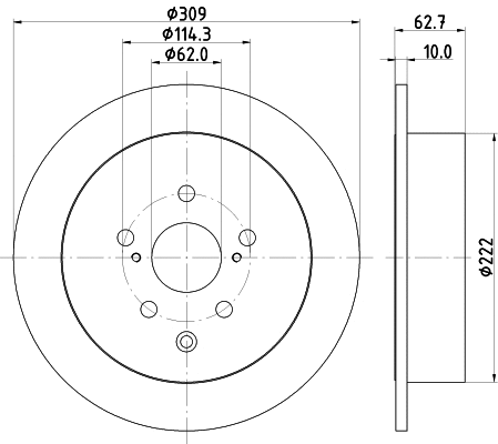 Brake Disc (ND1125K)