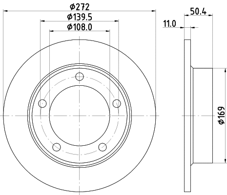 Brake Disc (ND6097)