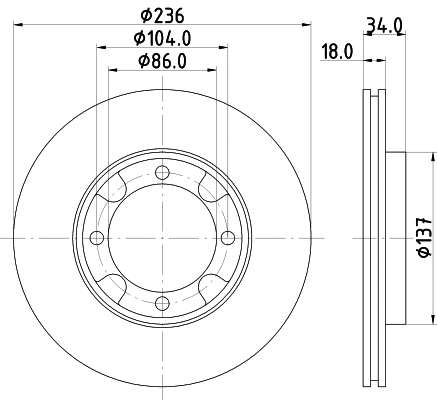 Brake Disc (ND3024K)