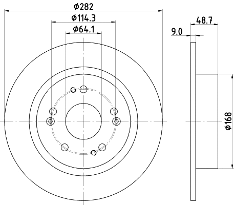 Brake Disc (ND8041K)
