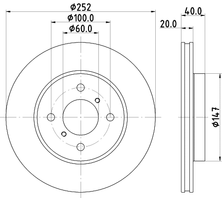 Brake Disc (ND9020)
