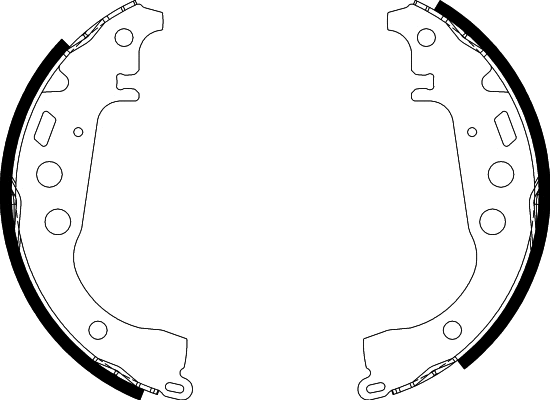 Brake Shoe Set (NS1008)