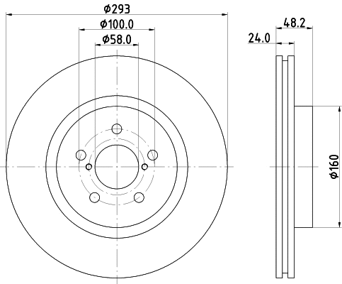Brake Disc (ND7018K)