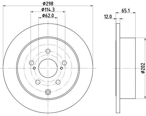 Brake Disc (ND1146K)
