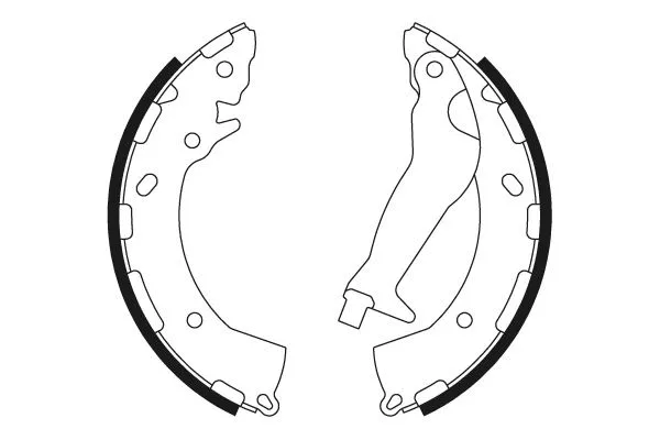Brake Shoe Set (NS6014)