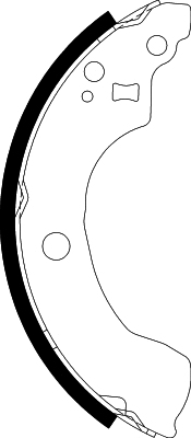 Brake Shoe Set (NS2008)