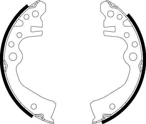 Brake Shoe Set (NS2009)