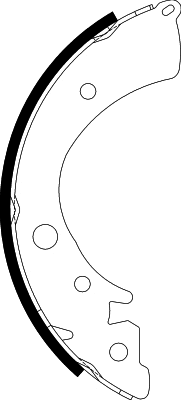 Brake Shoe Set (NS8002)