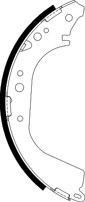 Brake Shoe Set (NS1005)