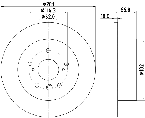 Brake Disc (ND1009K)