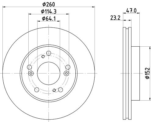 Brake Disc (ND8053K)
