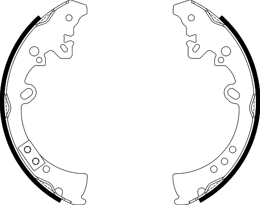 Brake Shoe Set (NS1010)