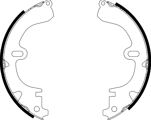 Brake Shoe Set (NS1001)