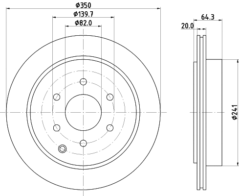 Brake Disc (ND2076K)