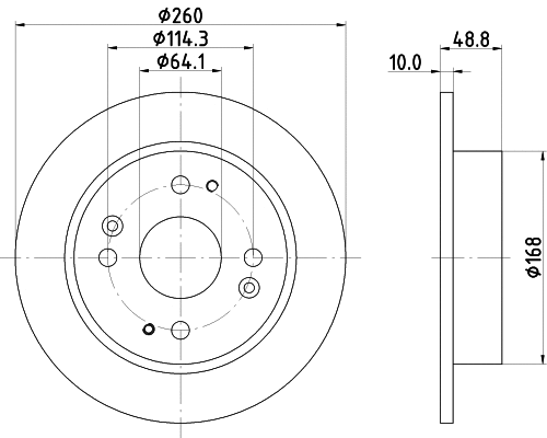 Brake Disc (ND8019K)