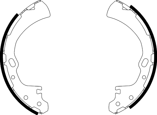 Brake Shoe Set (NS2001)