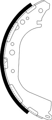 Brake Shoe Set (NS2004)