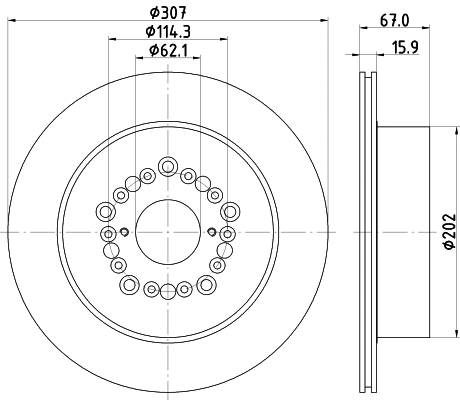 Brake Disc (ND1080K)