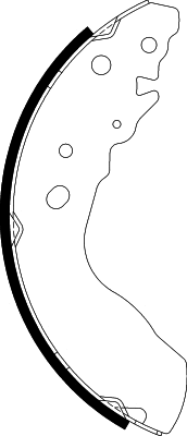 Brake Shoe Set (NS9002)