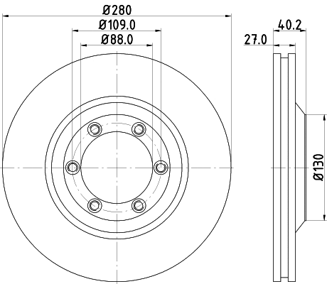 Brake Disc (ND4002K)