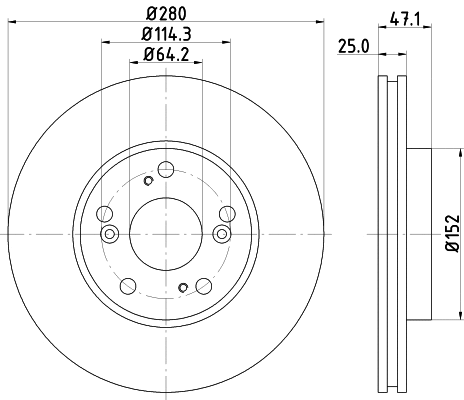 Brake Disc (ND8015K)