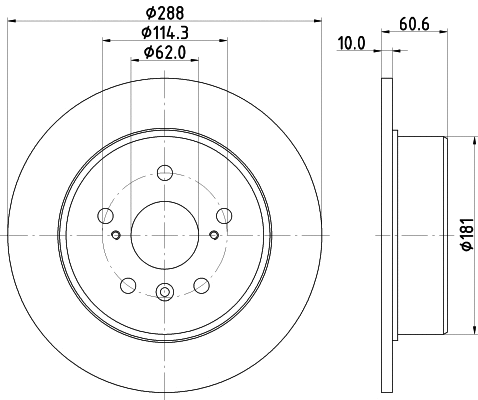 Brake Disc (ND1005K)