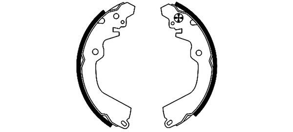 Brake Shoe Set (NS3007)