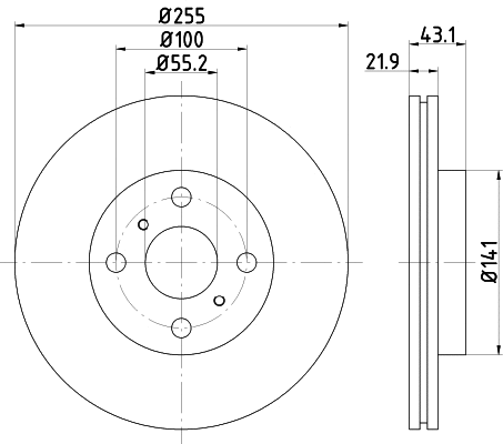 Brake Disc (ND1024)