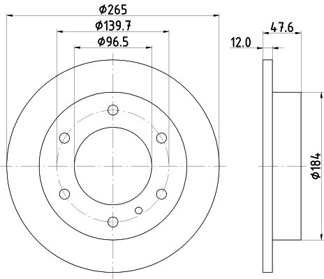 Brake Disc (ND4008K)