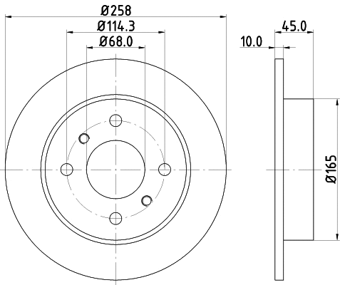 Brake Disc (ND2019K)