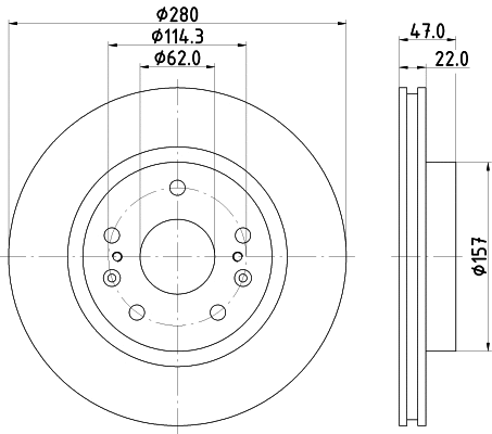 Brake Disc (ND9025K)