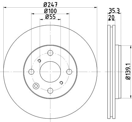 Brake Disc (ND1109)