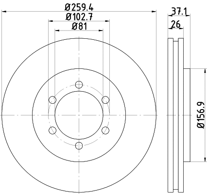 Brake Disc (ND2020)